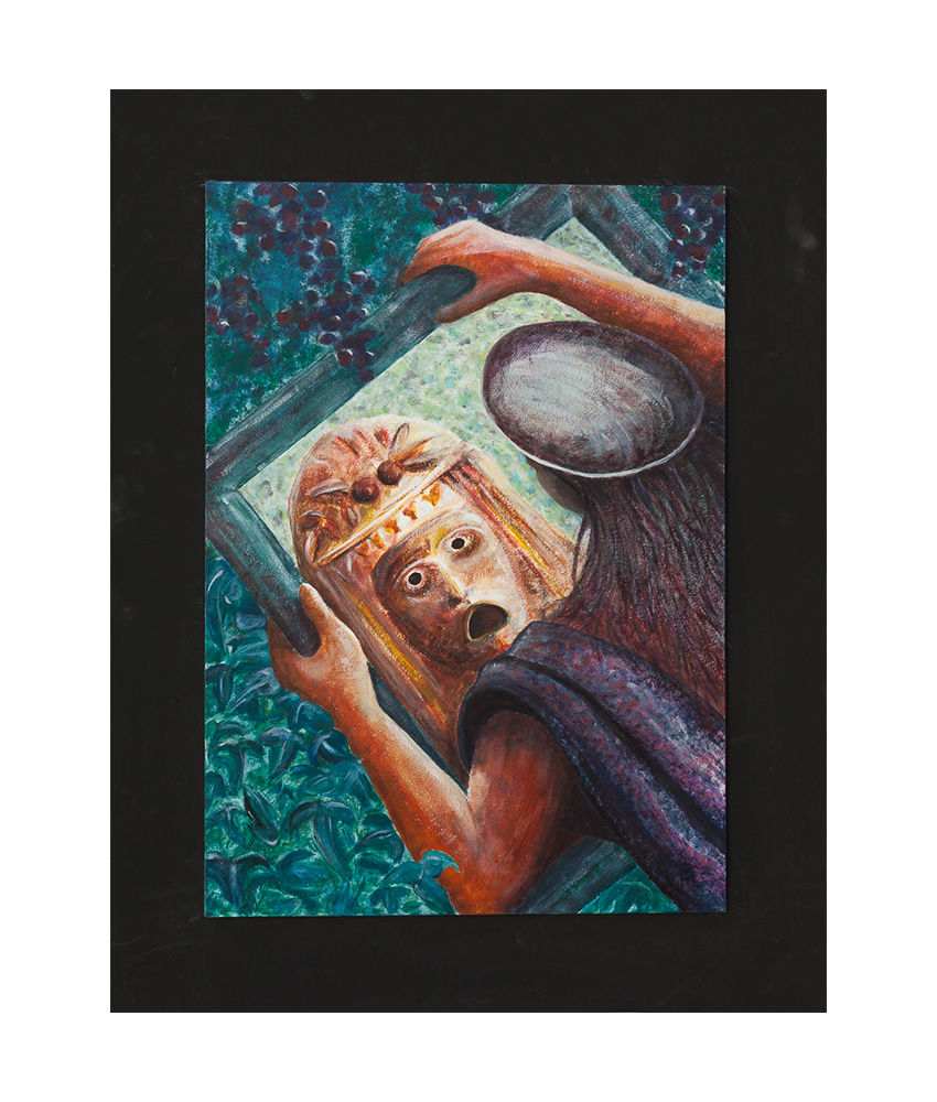 Dionysos dans le miroir 50x70 cm